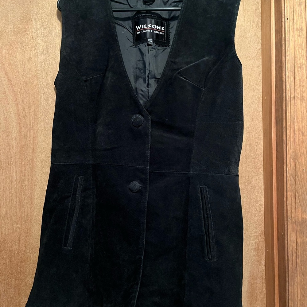 Vintage Wilson Women's Elegant Black Vest